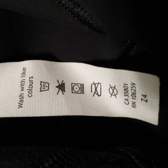 Lululemon Black Z4 Leggings Size 8 - Picture 5 of 9